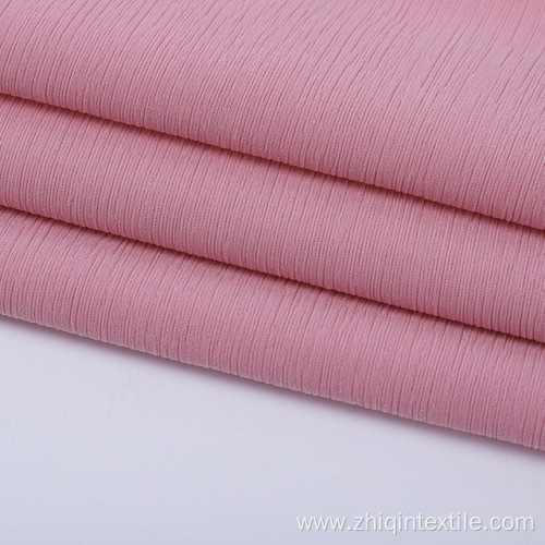 Simulation silk wrinkled skirt evening dress clothing fabric
